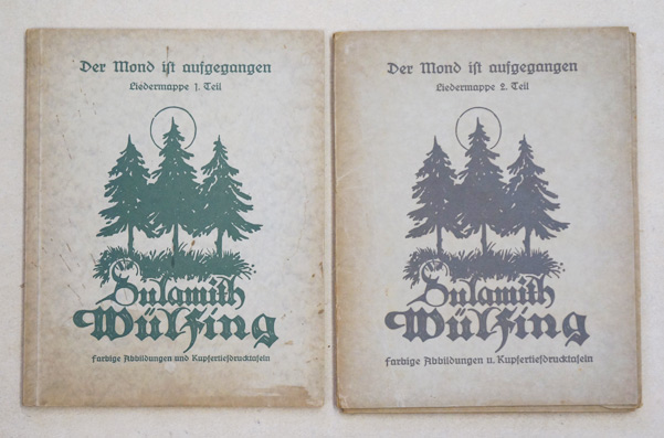 Der Mond ist aufgegangen. Liedermappe 1. Teil und 2. Teil (2 Bde.)