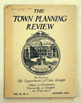 The Town Planning Review Quarterly Volume II, No 4 January,  1912