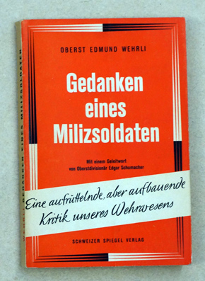 Gedanken eines Milizsoldaten