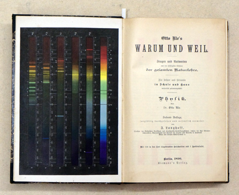 Otto Ule's Warum und weil. Fragen und Antworten aus den wichtigsten Gebieten der gesamten Naturlehre: Physik (7. Aufl.)