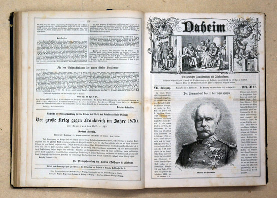 Daheim  VII. Jahrgang