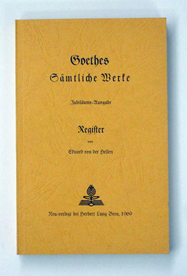 Goethes Sämtliche Werke