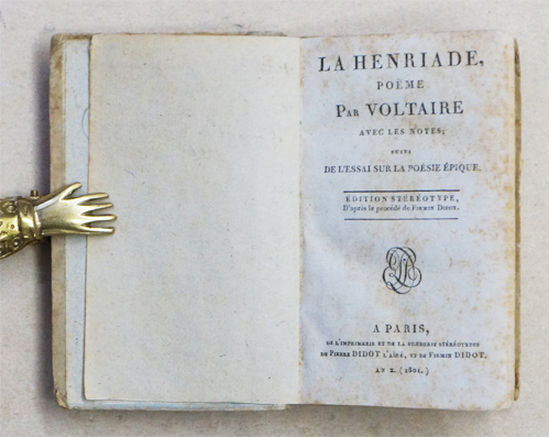 La Henriade. Poeme