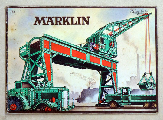 Erweiterungsbuch 71z zu den Märklin -Baukasten