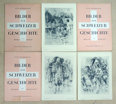 Bilder zur Schweizer Geschichte 3 Mappen