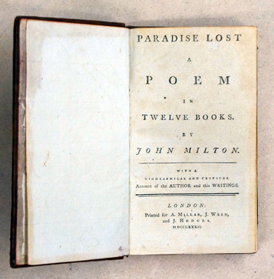 Paradise Lost - A Poem in Twelve Books.