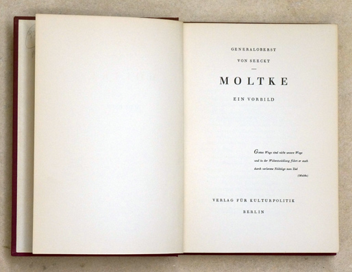 Moltke - Ein Vorbild.