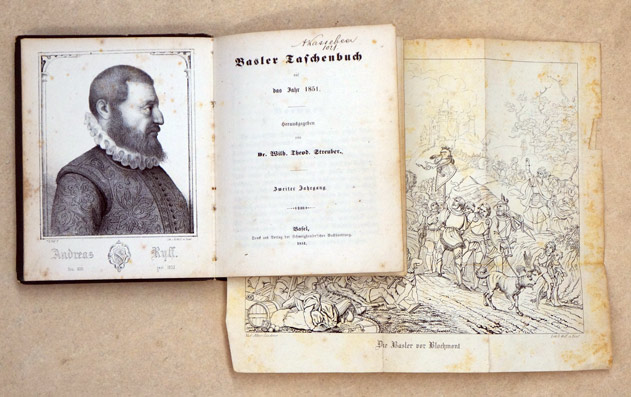Basler Taschenbuch auf das Jahr 1851 Zweiter Jahrgang.