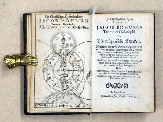 Des Gottseeligen Hoch-Erleuchteten Jacob Böhmens Teutonici Philosophi Alle Theosophische Wercken : Darinnen alle tieffe Geheimnüsse Gottes, der ewigen und zeitlichen Natur und Creatur, samt dem wahren Grunde Christlicher Religion und der Gottseeligkeit, n