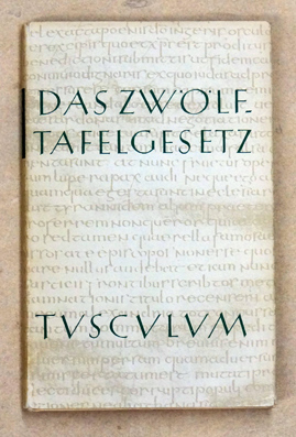 Das Zwölftafelgesetz