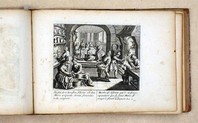 La saincte Bible contenant le Vieil et le Nouveau Testament, enrichie de plusieurs belles figures Sacra Biblia. Beigebunden: Vita et Miracula vita Christi ex novo testamento. la vie et les miracles de Jesus Christ, tiréz du nouveau testament.