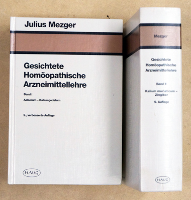 Gesichtete Homöopathische Arzneimittellehre. Band I: Aalserum - Kalium jodatum. Band II: Kalium muriaticum - Zingiber. (2 Bde. compl.)
