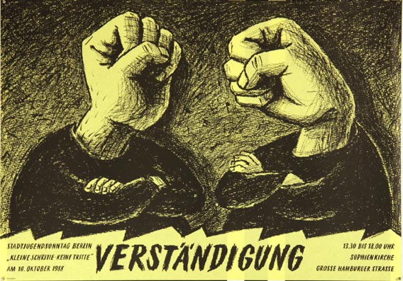 Plakat - Verständigung