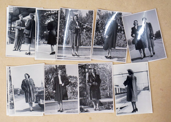 Mode (Pelz) 17 Orig.-Photographien