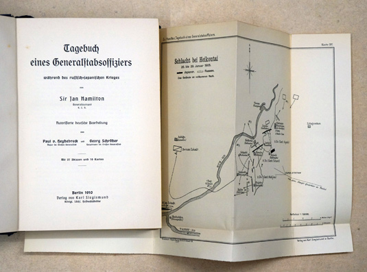 Tagebuch eines Generalstabsoffiziers während des russisch-japanischen Krieges.