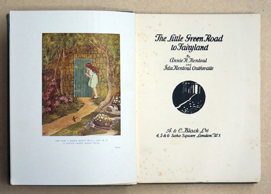 Th little green road to fairyland.