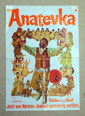 Anatevka - Fidler on the roof - Filmplakat