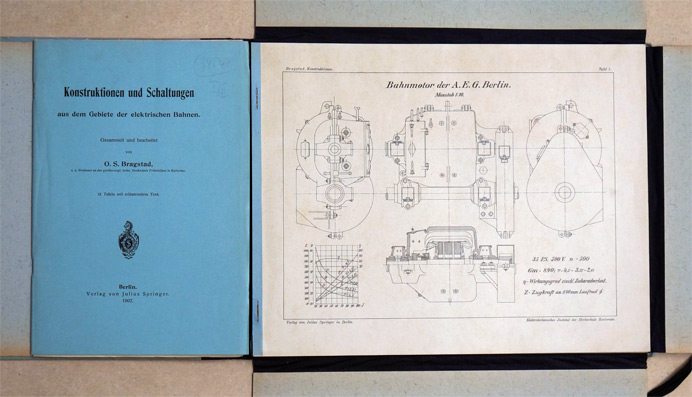 Konstruktionen und Schaltungen aus dem Gebiete der elektrischen Bahnen.
