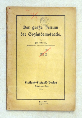 Der grosse Irrtum der Sozialdemokratie