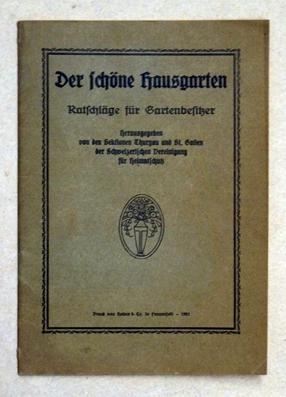 Der schöne Hausgarten