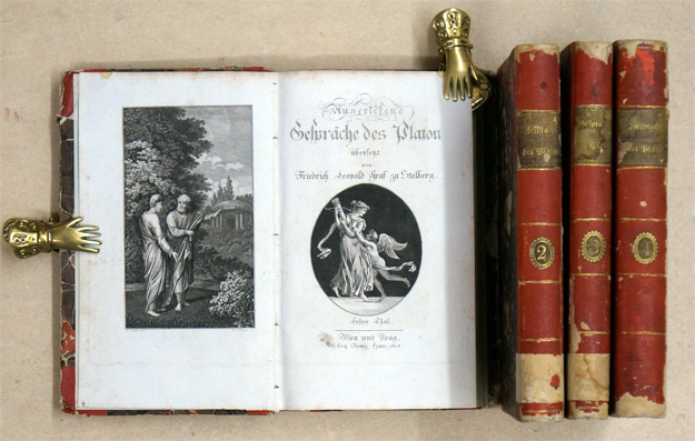 Auserlesene Gespräche des Platon. Bde I - IV (ohne V-IX)