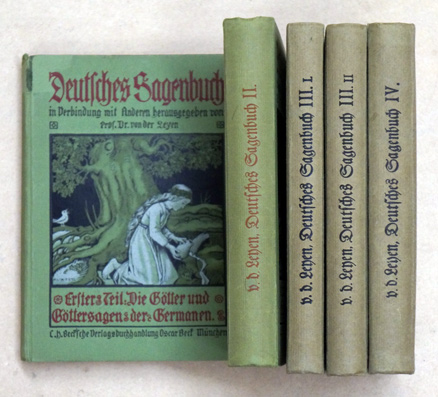 Deutsches Sagenbuch. (4 Bde. in 5 Bdn.)
