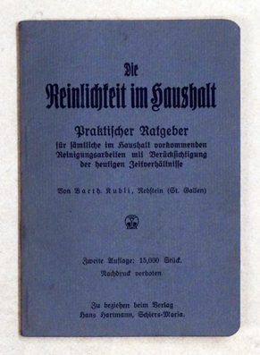 Reinlichkeit im Haushalt