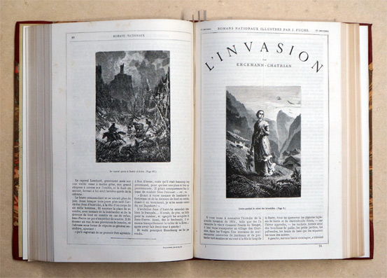 1e partie: Romans Nationaux. Le Conscrit de 1813 - Waterloo - Madame Thérese ou les Volontaires de 92 - L’Invasion: 2e partie: L’homme du peuple - La guerre - Le blocus.