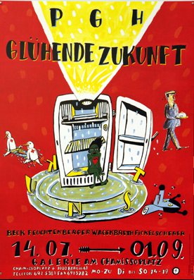 Plakat - PGH Glühende Zukunft. 