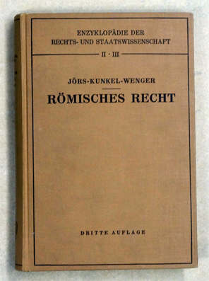 Römisches Privatrecht.