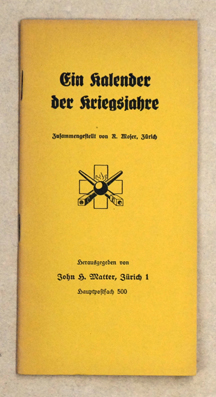 Ein Kalender der Kriegsjahre. 1941
