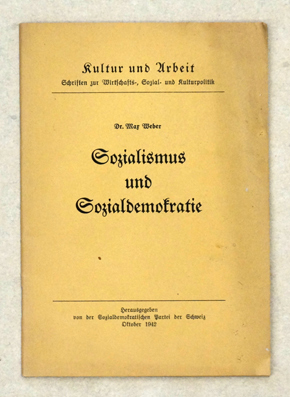 Sozialismus und Sozialdemokratie