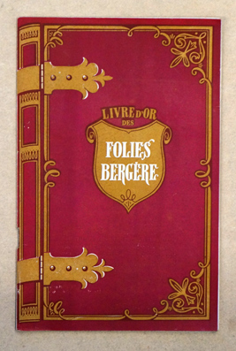 Livre D'or des Folies Bergere