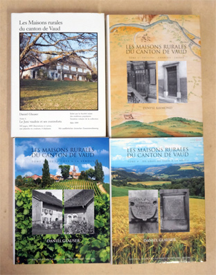 Les maisons rurales du canton de Vaud / Les maisons rurales du canton de Vaud:  Bde 1-4 (4 Bde.)