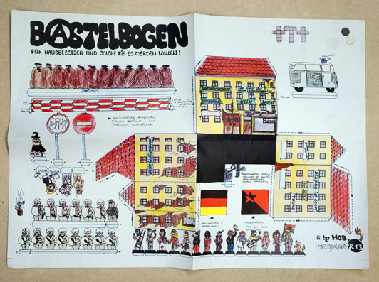 Bastelbogen für Hausbesetzer