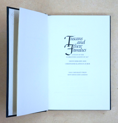 Tuscans and their Families: A Study of the Florentine Catasto of 1427