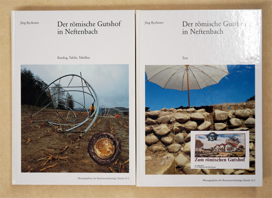 Römischer Gutshof in Neftenbach,  Text u Bildbd. (2 Bde., compl.)