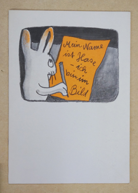 Mein Name ist Hase - ich bin im Bilde 