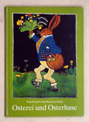 Osterei und Osterhase.