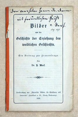 Bilder aus der Geschichte der Erziehung des weiblichen Geschlechts.