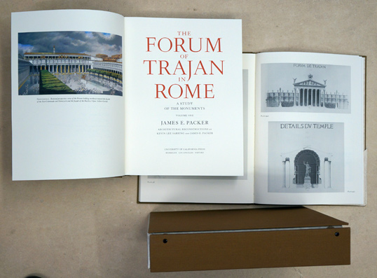 The Forum of Trajan in Rome. (3 Bände, compl.)