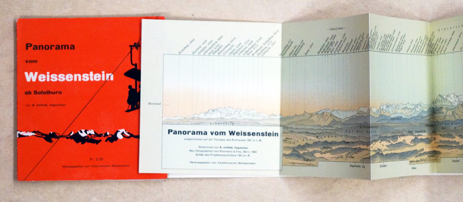 Panorama vom Weissenstein ob Solothurn