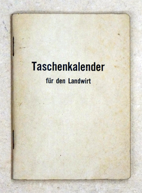 Taschenkalender 1949 für den Landwirt