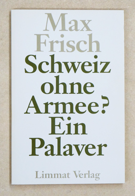 Schweiz ohne Armee?