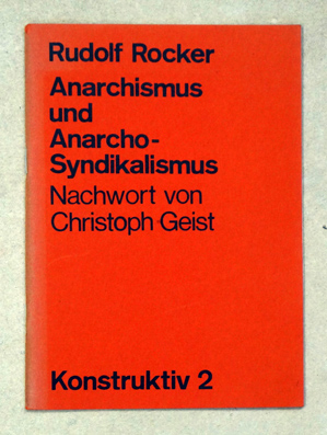Anarchismus und Anarchosyndikalismus