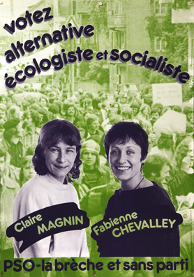 Plakat - Votez alternative écologiste et socialiste