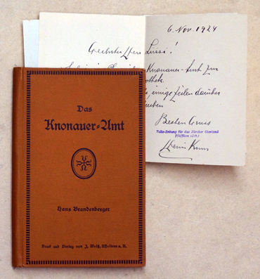 Das Knonauer-Amt. 