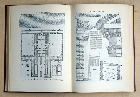 Tutte l'opere d'architettura, et prospevita: dove si mettono in disegno tutte le maniere di edificii, e si trattano di quelle cose, che sono più necessarie à sapere gli architettura ; diviso in sette libri di Sebastiano Serlio. Con un'indice copiosissimo 