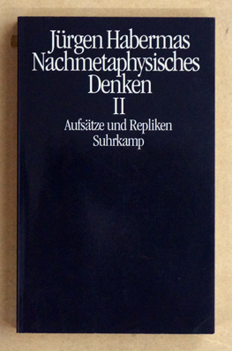 Nachmetaphysisches Denken. Bd.II.