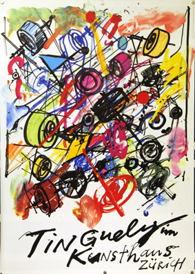 Plakat - Tinguely Kunsthaus Zürich